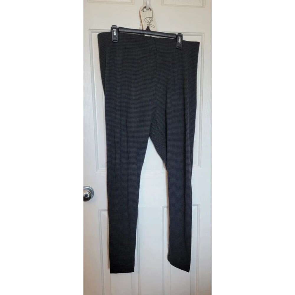 Old Navy XL tall black check leggings